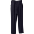 Men's Washable Poly/Wool Flat Front Pants